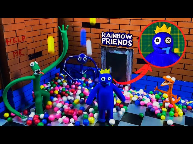 ROBLOX Rainbow Friends - Making Diorama All Monsters