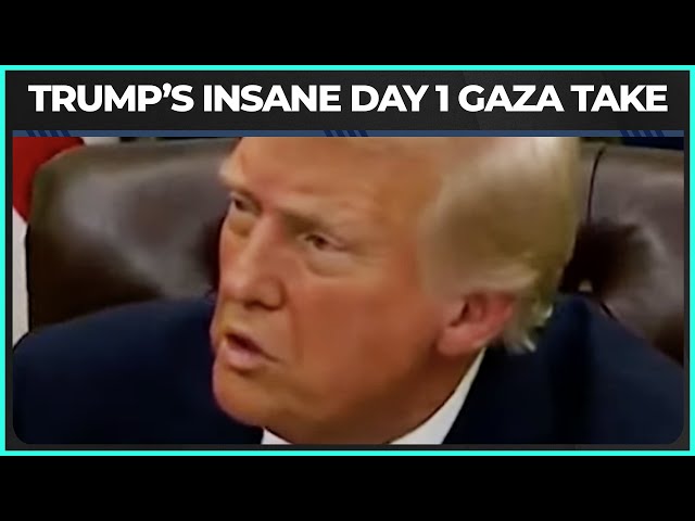 Trump Says The Quiet Part Out Loud About Gaza