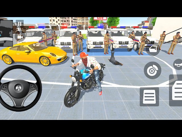 "Ultimate Vehicle Collection in Indian Theft Auto Simulator | Police Car Park In My House |"