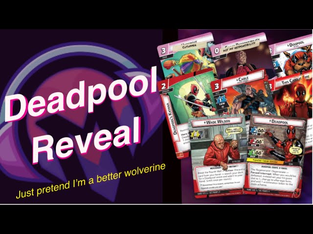 Marvel Champions | Deadpool | Reveal | X-Men | X-Force | Hero Pack | Preview | Next Evolution