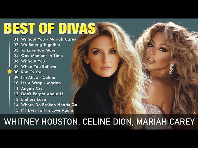 Best DIVAS Songs of 2025 Featuring CELINE DION and WHITNEY HOUSTON