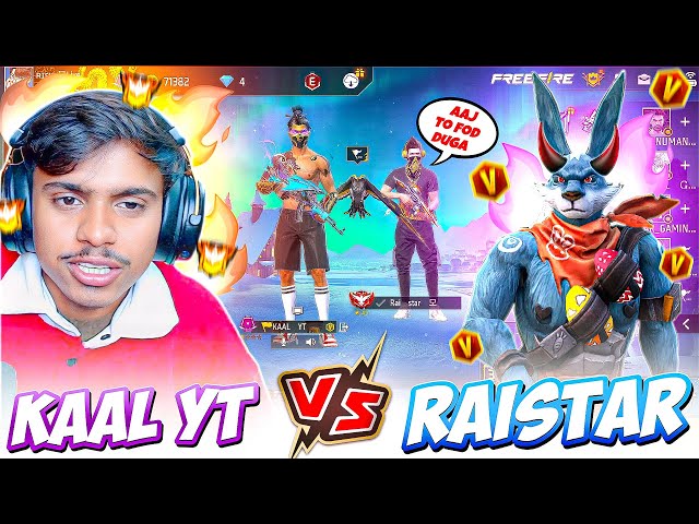 RAISTAR VS KAAL YT || CS RANKED😱 1 VS 4 👿 GARENA FREE FIRE