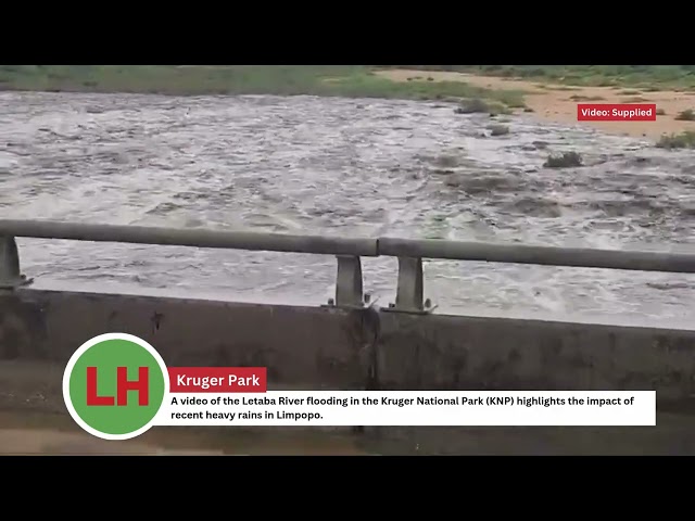 Letaba RiverLetaba River in flood in the Kruger National Park