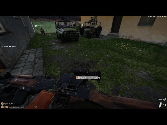 Arma Reforger, Room clearing with a grenade launcher