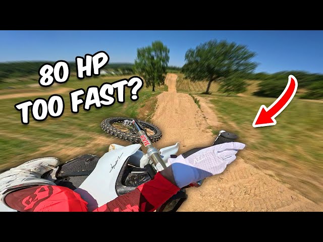 Is The Stark Varg TOO FAST? Riding Ohio's BEST Motocross Track on 80HP!