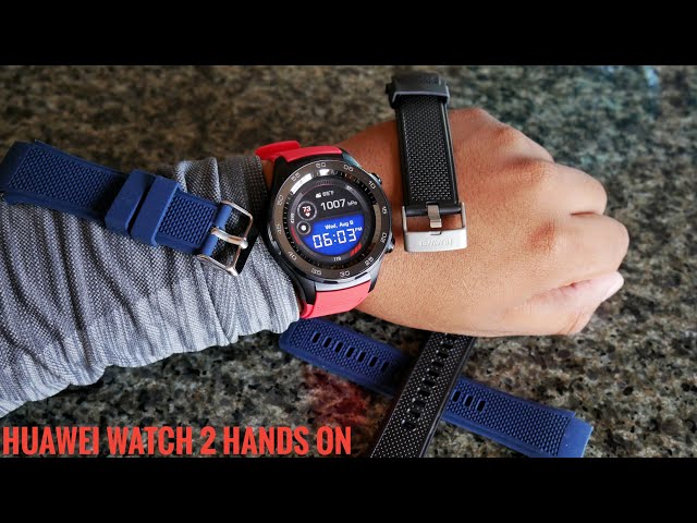 Huawei Watch 2 Hands on Review | The greatest android smartwatch yet