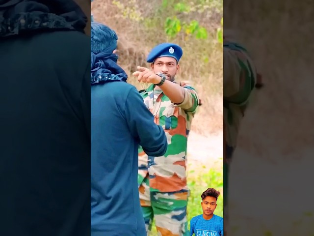 Fouji aur atangvaadi 🫡🇮🇳🇮🇳🫡 #fouji #indianarmy #emotionalstory #chhota_reactionboi #short #viral