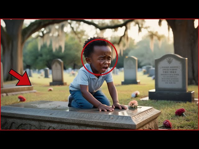 The Black boy cried at his mother's gravestone, begging her to take him, and a miracle happened