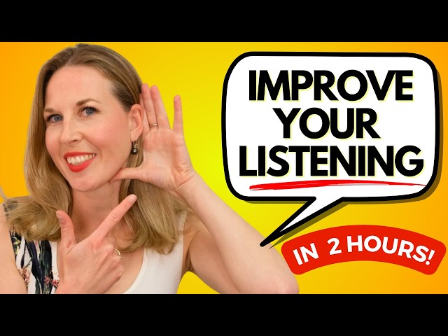 2 Hour Masterclass: Speak Fast & Understand Natives | Practice English Listening