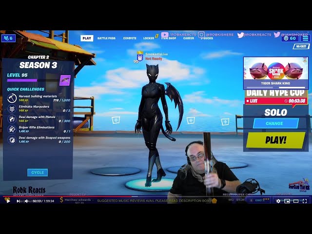 Fortnite and Chillin and Chatting Live 8/9/20 |-Please Read Description-|