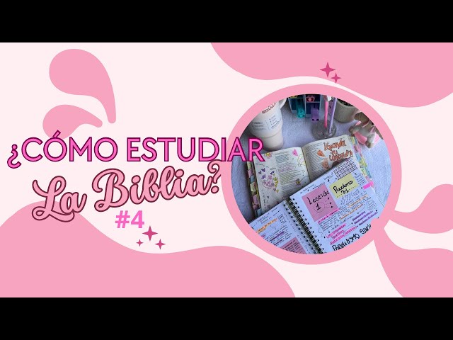 CÓMO ESTUDIAR LA BIBLIA