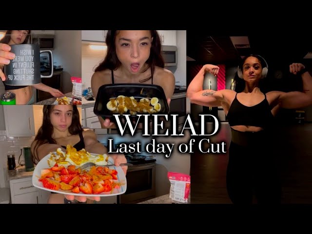 WIEIAD Last Day of the Cut | Come Hit Arms With Me | Gym Vlog 3