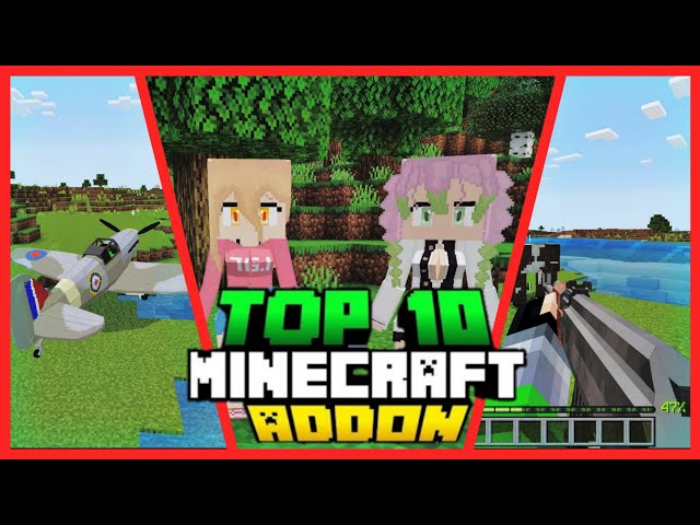 TOP10 best ADDONS/MODS for MINECRAFT PE 1.21.31+