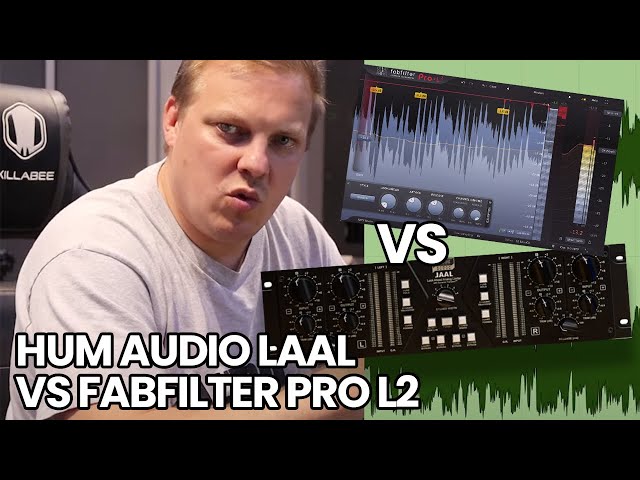 Hum Audio LAAL Look Ahead Analogue Limiter VS FabFilter Pro L2