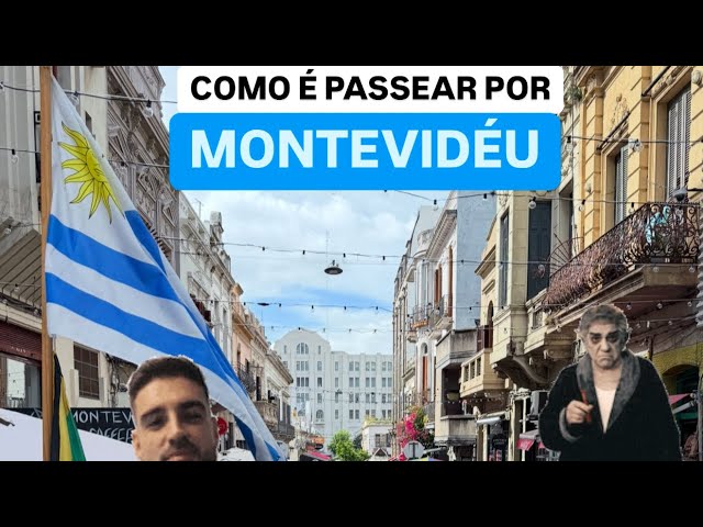 PASSEIO POR MONTEVIDÉU NO URUGUAI - Centro histórico e mercado Central - Zona Portuária