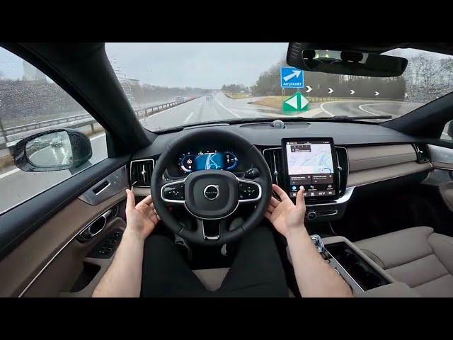 New Volvo XC90 Facelift Test Drive POV