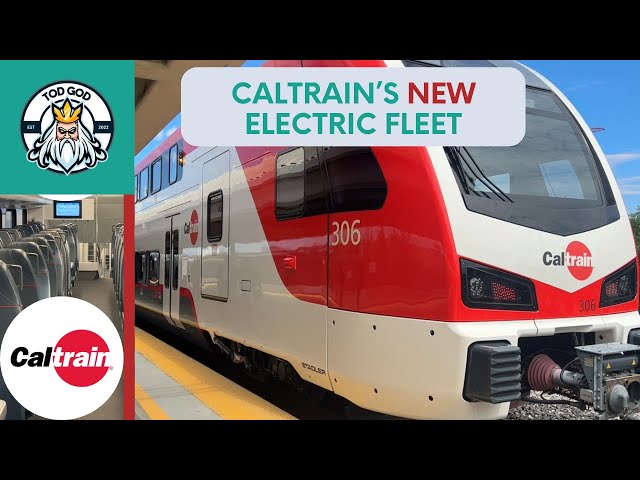 A First Look into Caltrain's New Electric Fleet