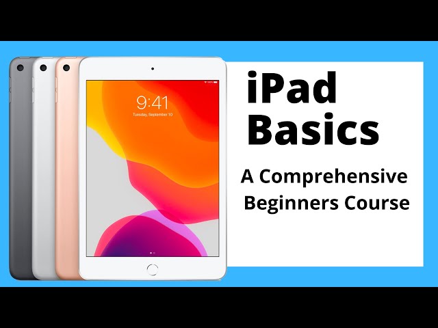 iPad Basics Full iPad Tutorial | A 70-Minute Course for Beginners and Seniors on How to Use an iPad