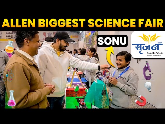 Allen Biggest Science Fair in Kota 🚀🧲 Unique Projects | Must Watch..!!