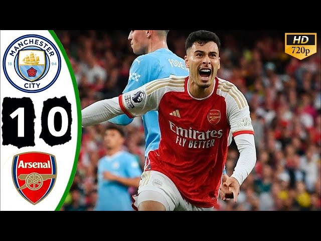 Arsenal vs Manchester City 1-0 | Full Highlights 4K | Premier League 2023