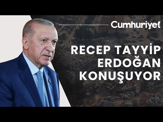 #CANLI 6 Şubat Depremleri Anma Programı: Erdoğan konuşuyor