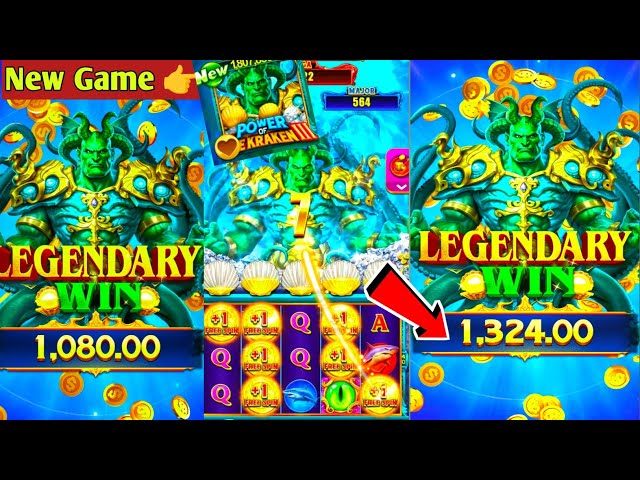 Yono Rummy grand jackpot || Power of the kraken 3 New slot lunch today 🤑|| Yono game new slot ||🎰 💰