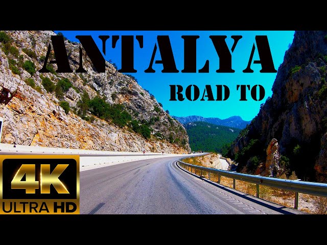 Driving to Antlaya in 4k! 2019 Turkey Guide