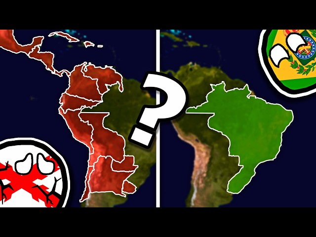 Why Didn't Spanish America Unite Like Brazil?