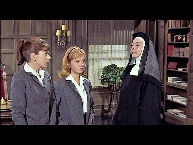 THE TROUBLE WITH ANGELS (1966) - Rosalind Russell, Hayley Mills, & June Harding