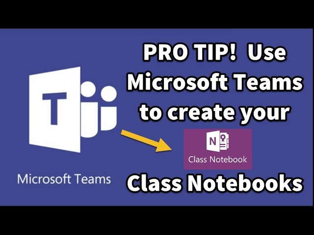 Microsoft Teams -  OneNote Class Notebooks made the smart way! (Staff Notebooks too)