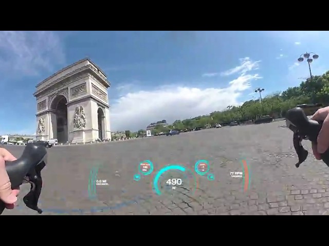 Garmin VIRB 360 Sample: Cycling in Paris (choose 4K!)