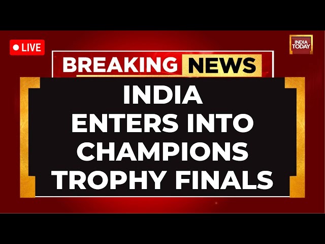 India Defeats Australia LIVE | ICC Champions Trophy 2025 Semi-Final Results | India Today