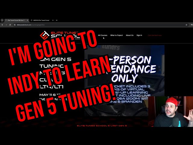 Elite Tuned School Gen 5 Master Class and More!