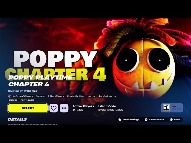 COMPLETE POPPY PLAYTIME CHAPTER 4 HORROR Tutorial in Fortnite! (EASY STEPS)