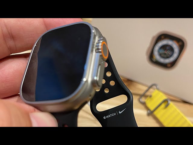 Unboxing Apple Watch Ultra Nike sports band