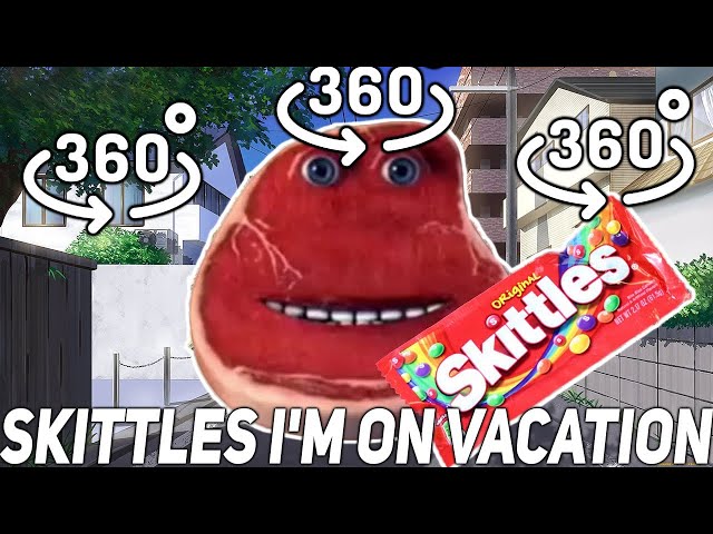 360° VR Skittles Dance on Vacation | Immersive Fun Experience