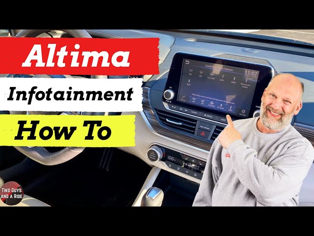 Infotainment How To - 2020 Nissan Altima AWD