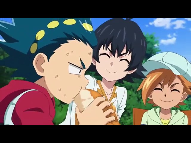 BEYBLADE BURST EVOLUTION - Valt's Epic Eating Face