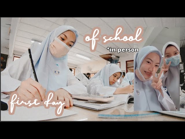 a day in my life : high school edition (malaysia) 📓🤍