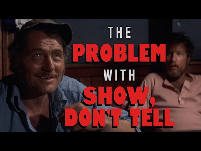 "Show, Don't Tell" is Terribl(y Misunderstood) Advice