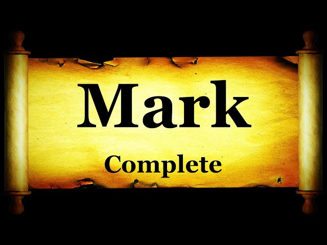 Holy Bible: Book 41 - The Gospel of Mark - KJV Read Along HD 4K Audio Text (Narration 1)