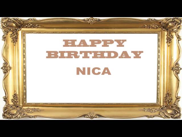 Nica   Birthday Postcards & Postales - Happy Birthday