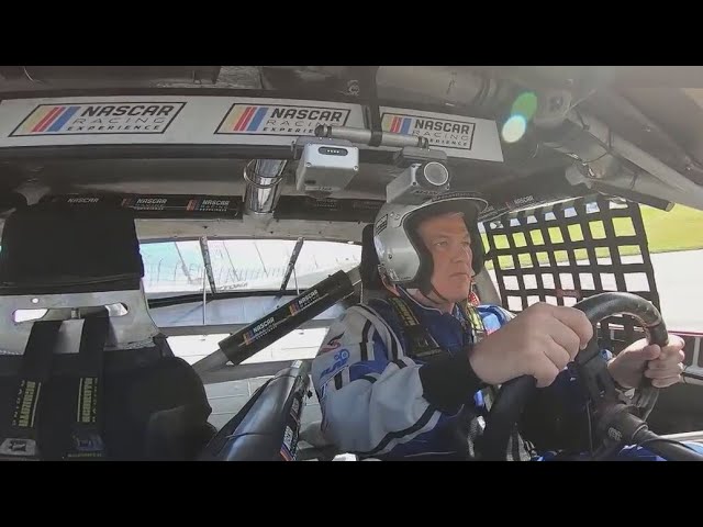 FOX8 gets a close-up look at the NASCAR driving experience