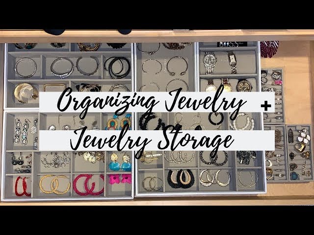 Organizing Jewelry + Jewelry Storage