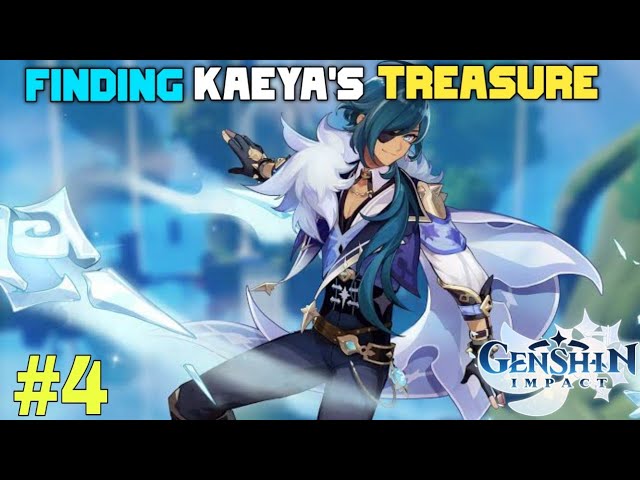 FINDING KAEYA' GRANDFATHER'S TREASURE🤩| GENSHIN IMPACT #4 #genshinimpactinhindi #ihmark