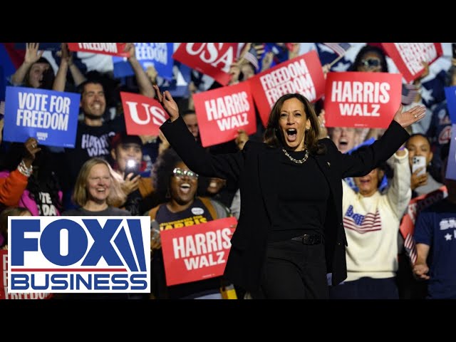 ‘CRINGEWORTHY’: The moment Harris' PA rally turned awkward