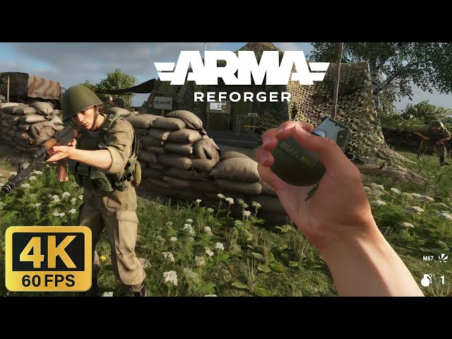 Run. Shoot. Die. Repeat. | Squad Player Try Arma Reforger [ULTRA 4K]