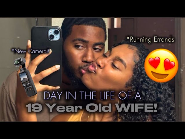 Day In The Life As A 19 Year Old WIFE! | Buying New Camera + Running Errands + MORE!