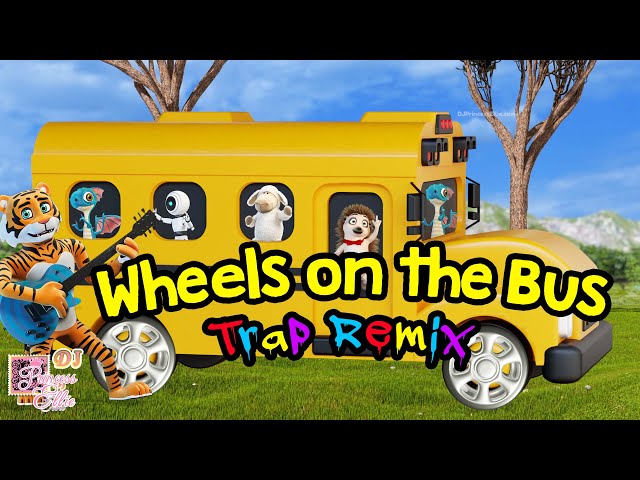 🔴 Wheels on the Bus | Nursery Rhymes + Kids Songs 🚌 DJ Princess Ellie