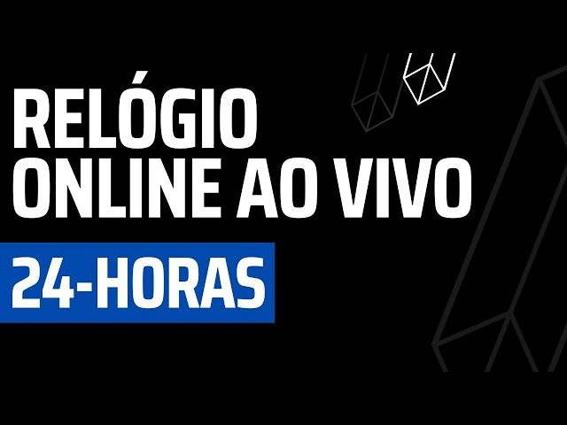 RELÓGIO AO VIVO 24 HORAS UTC-3 (HORÁRIO DE BRASÍLIA) 🔴 Música Pop